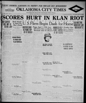 Oklahoma City Times (Oklahoma City, Okla.), Vol. 35, No. 74, Ed. 1 Wednesday, July 30, 1924