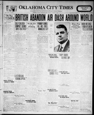 Oklahoma City Times (Oklahoma City, Okla.), Vol. 35, No. 78, Ed. 6 Monday, August 4, 1924