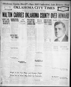 Oklahoma City Times (Oklahoma City, Okla.), Vol. 35, No. 80, Ed. 3 Wednesday, August 6, 1924