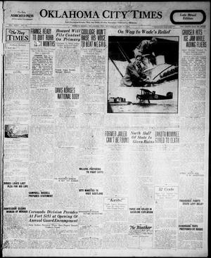 Oklahoma City Times (Oklahoma City, Okla.), Vol. 35, No. 84, Ed. 4 Monday, August 11, 1924