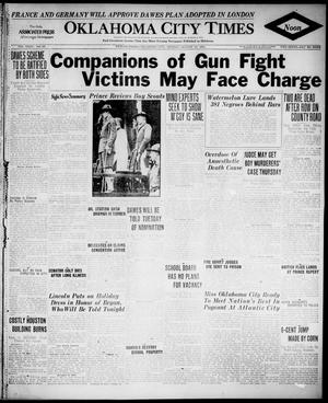 Oklahoma City Times (Oklahoma City, Okla.), Vol. 35, No. 90, Ed. 1 Monday, August 18, 1924