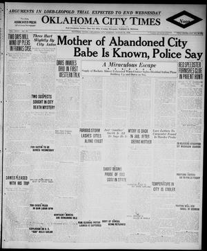 Oklahoma City Times (Oklahoma City, Okla.), Vol. 35, No. 96, Ed. 1 Tuesday, August 26, 1924