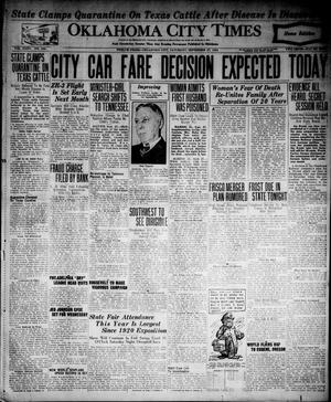 Oklahoma City Times (Oklahoma City, Okla.), Vol. 35, No. 124, Ed. 3 Saturday, September 27, 1924