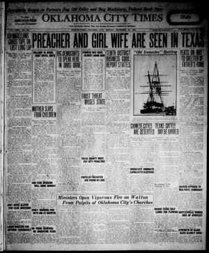 Oklahoma City Times (Oklahoma City, Okla.), Vol. 35, No. 125, Ed. 2 Monday, September 29, 1924