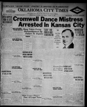 Oklahoma City Times (Oklahoma City, Okla.), Vol. 35, No. 142, Ed. 1 Monday, October 20, 1924