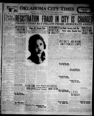 Oklahoma City Times (Oklahoma City, Okla.), Vol. 35, No. 149, Ed. 4 Wednesday, October 29, 1924