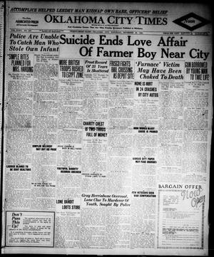 Oklahoma City Times (Oklahoma City, Okla.), Vol. 35, No. 169, Ed. 1 Saturday, November 22, 1924