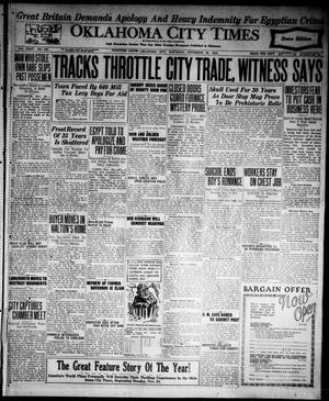 Oklahoma City Times (Oklahoma City, Okla.), Vol. 35, No. 169, Ed. 3 Saturday, November 22, 1924