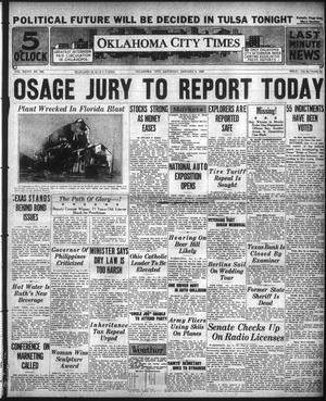 Oklahoma City Times (Oklahoma City, Okla.), Vol. 36, No. 209, Ed. 1 Saturday, January 9, 1926