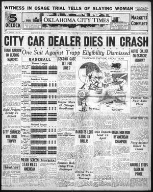 Oklahoma City Times (Oklahoma City, Okla.), Vol. 37, No. 22, Ed. 1 Wednesday, June 2, 1926