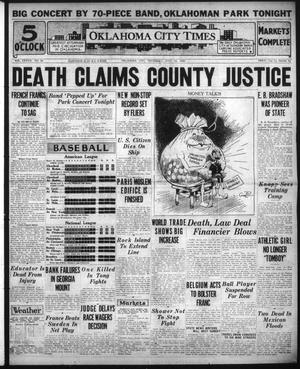 Oklahoma City Times (Oklahoma City, Okla.), Vol. 37, No. 58, Ed. 1 Thursday, July 15, 1926