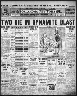 Oklahoma City Times (Oklahoma City, Okla.), Vol. 37, No. 84, Ed. 1 Saturday, August 14, 1926