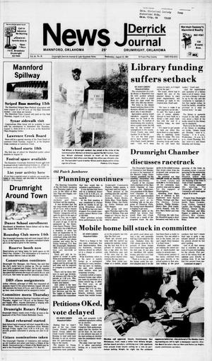 Primary view of object titled 'News Journal & Derrick (Drumright, Okla.), Vol. 64, No. 35, Ed. 1 Wednesday, August 10, 1983'.