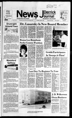 News Journal & Derrick (Drumright, Okla.), Vol. 65, No. 36, Ed. 1 Wednesday, August 15, 1984