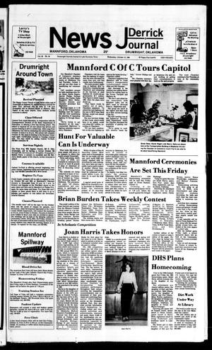 News Journal & Derrick (Drumright, Okla.), Vol. 65, No. 44, Ed. 1 Wednesday, October 10, 1984