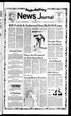 News Journal (Drumright, Okla.), Vol. 65, No. 50, Ed. 1 Wednesday, November 21, 1984