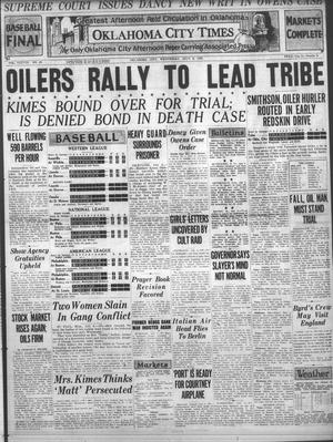 Oklahoma City Times (Oklahoma City, Okla.), Vol. 38, No. 49, Ed. 1 Wednesday, July 6, 1927