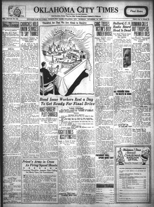 Oklahoma City Times (Oklahoma City, Okla.), Vol. 38, No. 164, Ed. 1 Thursday, November 24, 1927