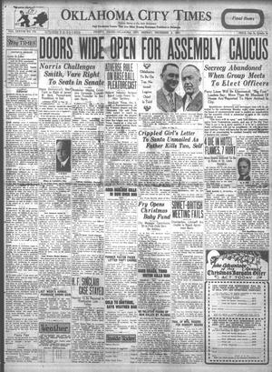 Oklahoma City Times (Oklahoma City, Okla.), Vol. 38, No. 173, Ed. 1 Monday, December 5, 1927