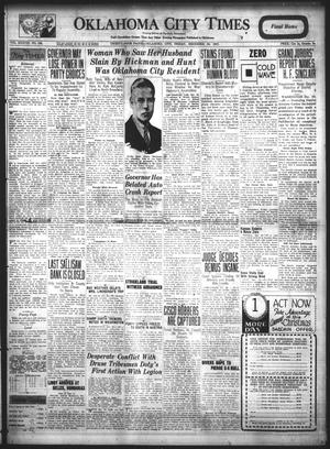 Oklahoma City Times (Oklahoma City, Okla.), Vol. 38, No. 195, Ed. 1 Friday, December 30, 1927
