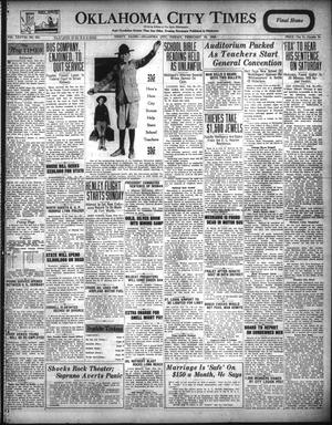 Primary view of object titled 'Oklahoma City Times (Oklahoma City, Okla.), Vol. 38, No. 231, Ed. 1 Friday, February 10, 1928'.