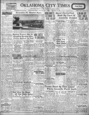 Oklahoma City Times (Oklahoma City, Okla.), Vol. 38, No. 240, Ed. 1 Tuesday, February 21, 1928