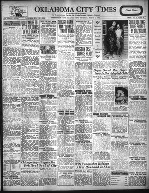 Oklahoma City Times (Oklahoma City, Okla.), Vol. 38, No. 254, Ed. 1 Thursday, March 8, 1928