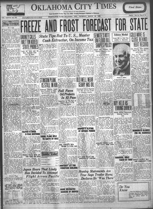 Oklahoma City Times (Oklahoma City, Okla.), Vol. 38, No. 272, Ed. 1 Thursday, March 29, 1928