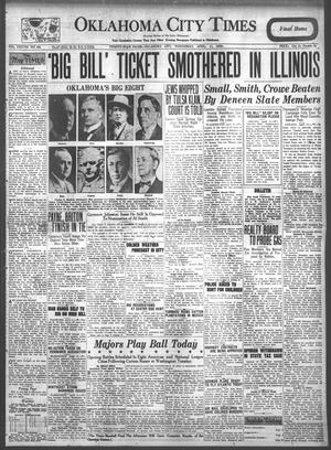 Oklahoma City Times (Oklahoma City, Okla.), Vol. 38, No. 283, Ed. 1 Wednesday, April 11, 1928