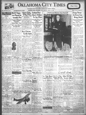 Oklahoma City Times (Oklahoma City, Okla.), Vol. 38, No. 299, Ed. 1 Monday, April 30, 1928
