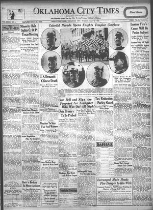 Oklahoma City Times (Oklahoma City, Okla.), Vol. 39, No. 4, Ed. 1 Tuesday, May 22, 1928