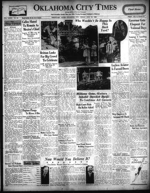 Oklahoma City Times (Oklahoma City, Okla.), Vol. 39, No. 55, Ed. 1 Friday, July 20, 1928