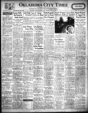 Oklahoma City Times (Oklahoma City, Okla.), Vol. 39, No. 64, Ed. 1 Tuesday, July 31, 1928
