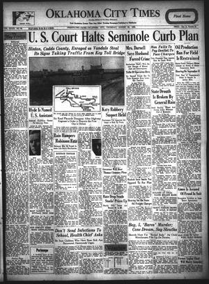 Oklahoma City Times (Oklahoma City, Okla.), Vol. 39, No. 90, Ed. 1 Thursday, August 30, 1928
