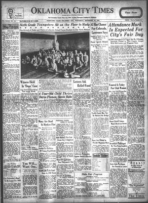 Primary view of object titled 'Oklahoma City Times (Oklahoma City, Okla.), Vol. 39, No. 113, Ed. 1 Wednesday, September 26, 1928'.