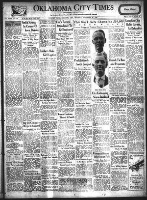 Oklahoma City Times (Oklahoma City, Okla.), Vol. 39, No. 116, Ed. 1 Saturday, September 29, 1928