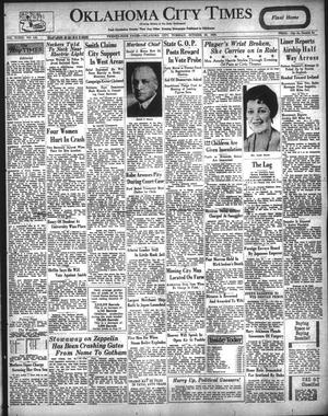 Oklahoma City Times (Oklahoma City, Okla.), Vol. 39, No. 142, Ed. 1 Tuesday, October 30, 1928