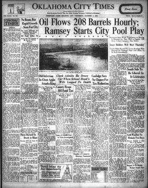 Oklahoma City Times (Oklahoma City, Okla.), Vol. 39, No. 173, Ed. 1 Wednesday, December 5, 1928