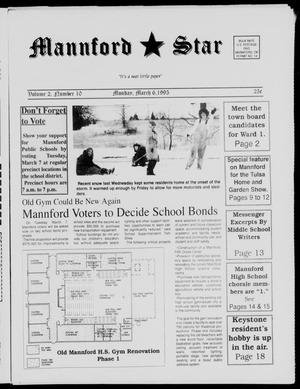 Mannford Star (Mannford, Okla.), Vol. 2, No. 10, Ed. 1 Monday, March 6, 1995