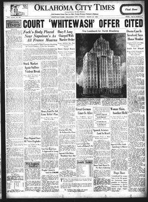 Oklahoma City Times (Oklahoma City, Okla.), Vol. 36, No. 268, Ed. 1 Tuesday, March 26, 1929