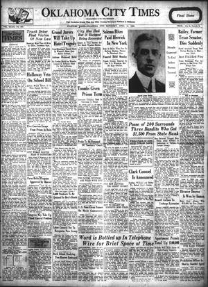 Oklahoma City Times (Oklahoma City, Okla.), Vol. 39, No. 284, Ed. 1 Saturday, April 13, 1929