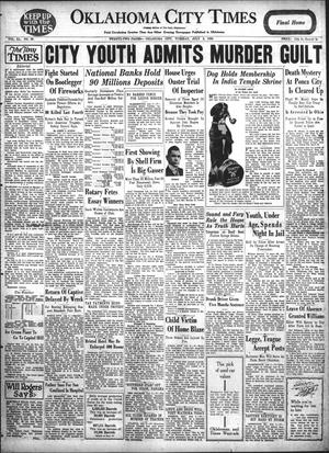 Oklahoma City Times (Oklahoma City, Okla.), Vol. 40, No. 39, Ed. 1 Tuesday, July 2, 1929