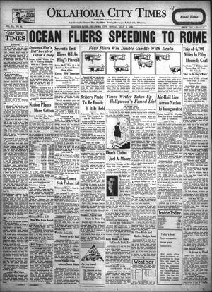 Oklahoma City Times (Oklahoma City, Okla.), Vol. 40, No. 44, Ed. 1 Monday, July 8, 1929