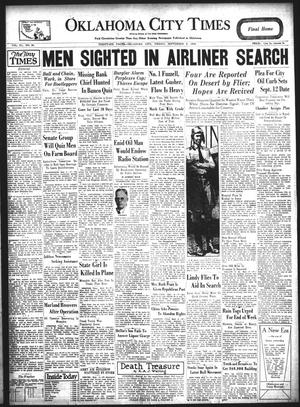 Oklahoma City Times (Oklahoma City, Okla.), Vol. 40, No. 96, Ed. 1 Friday, September 6, 1929