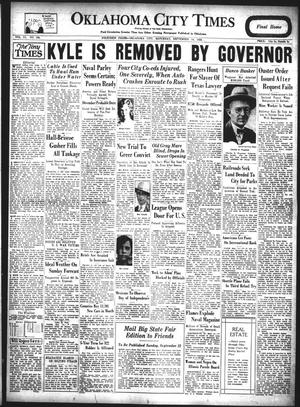 Oklahoma City Times (Oklahoma City, Okla.), Vol. 40, No. 103, Ed. 1 Saturday, September 14, 1929