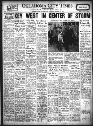 Primary view of object titled 'Oklahoma City Times (Oklahoma City, Okla.), Vol. 40, No. 115, Ed. 1 Saturday, September 28, 1929'.
