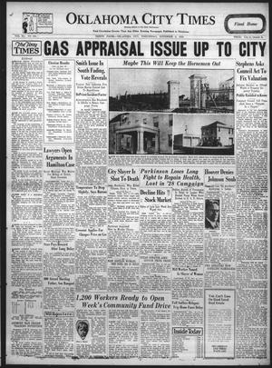 Oklahoma City Times (Oklahoma City, Okla.), Vol. 40, No. 151, Ed. 1 Wednesday, November 6, 1929
