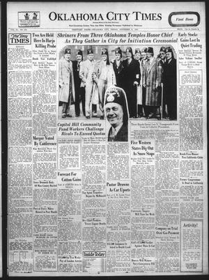 Oklahoma City Times (Oklahoma City, Okla.), Vol. 40, No. 153, Ed. 1 Friday, November 8, 1929