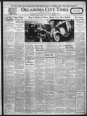 Oklahoma City Times (Oklahoma City, Okla.), Vol. 40, No. 160, Ed. 1 Saturday, November 16, 1929