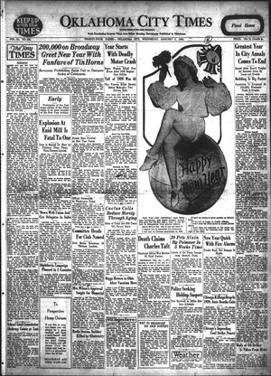 Oklahoma City Times (Oklahoma City, Okla.), Vol. 40, No. 199, Ed. 1 Wednesday, January 1, 1930